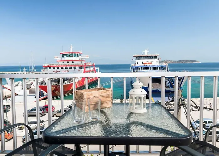 公寓 Promenade Sea View 萨索斯