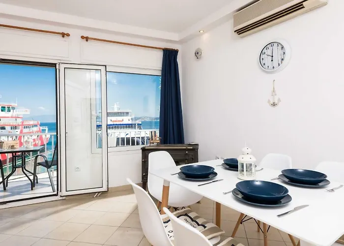 公寓 Promenade Sea View 萨索斯